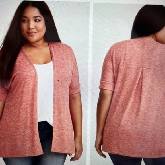Torrid Cardigan Open Front Dolman Sleeves Size 1 (1X) - Picture 2 of 7